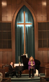 Photo 2 -Clawson and Gaspard onstage for web