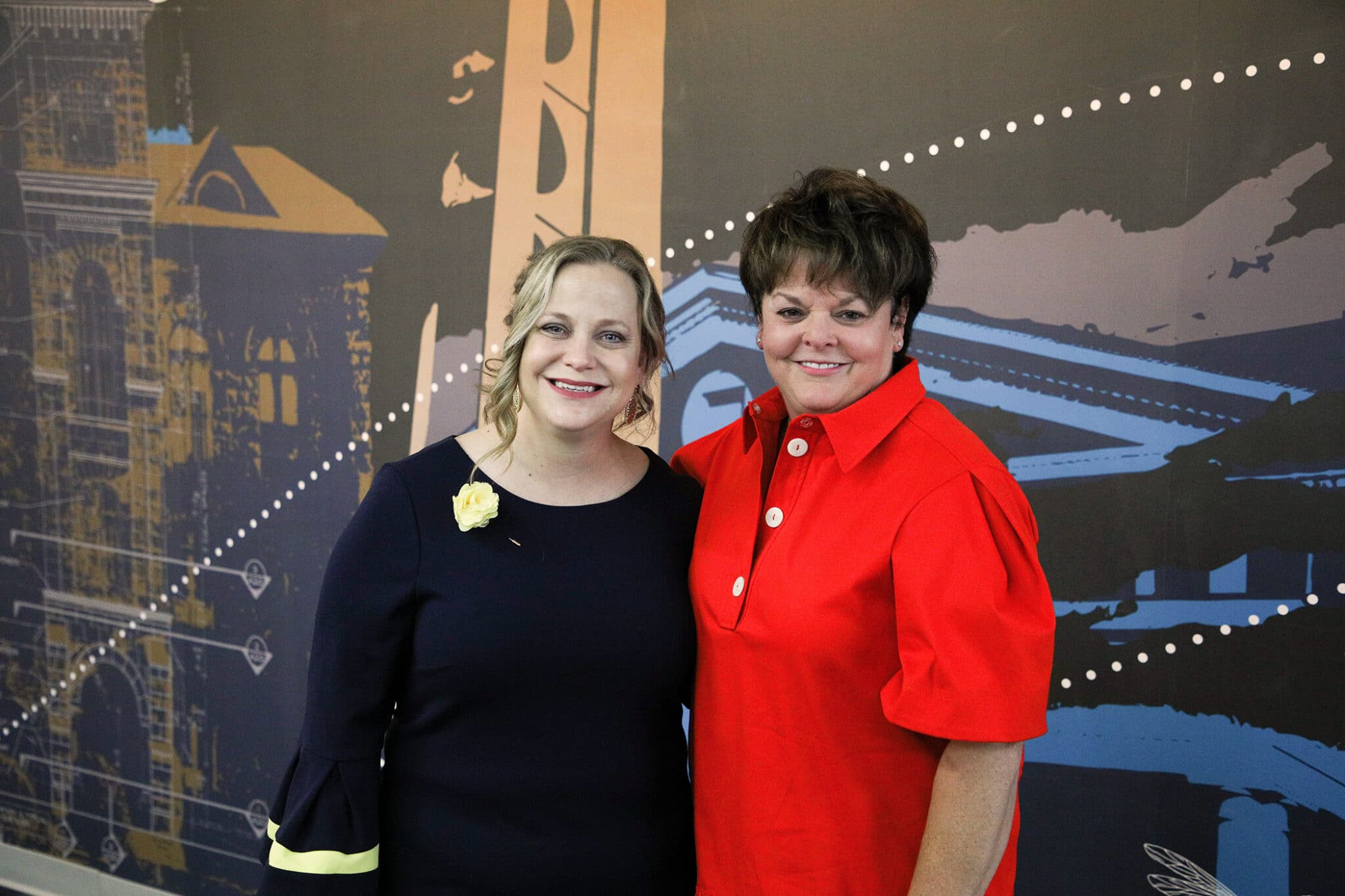 YR Melinda Hines and Teri Andrews