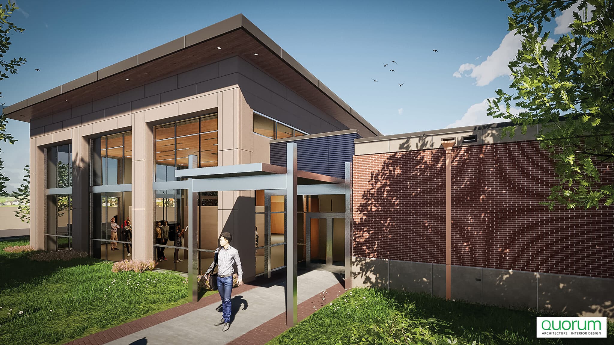 HPU Welcome Center rendering