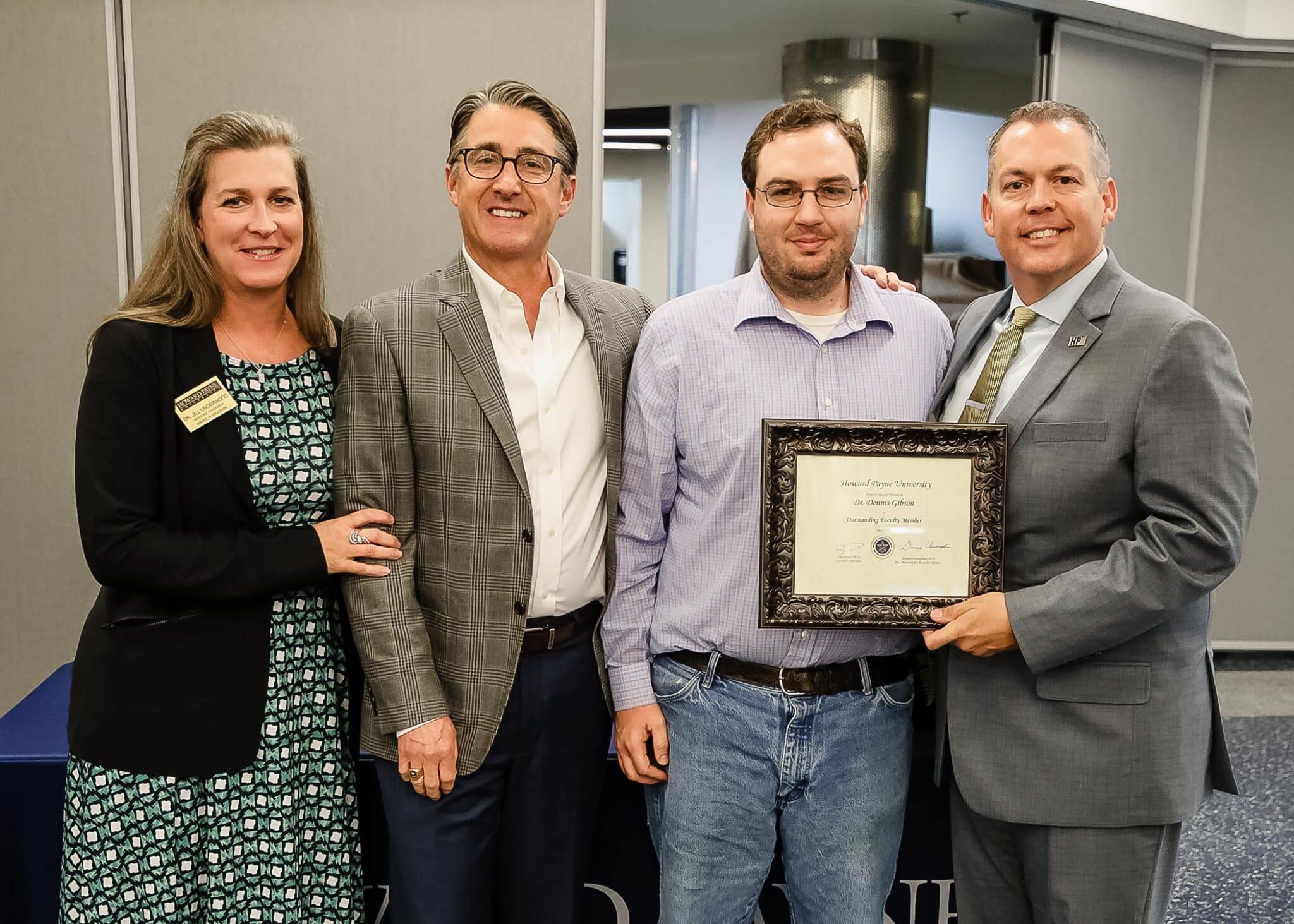 Dr. Dennis Gibson - Oustanding Faculty Member-1