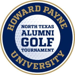 Howard Payne University North Texas alumni golf tournament logo. | HPU