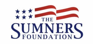 Logo of the Howard Payne University Sumners Foundation, with an American flag motif consisting of stars and stripes. | HPU