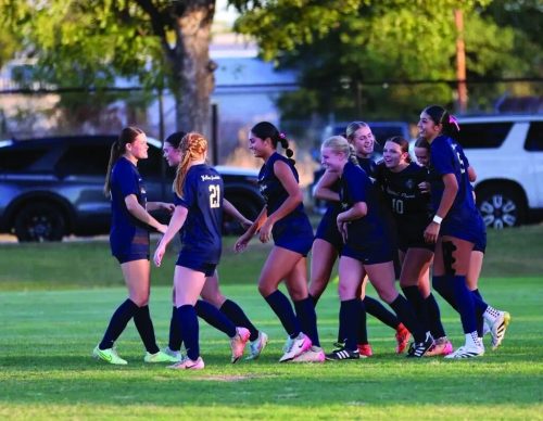 Soccer group laughing copy