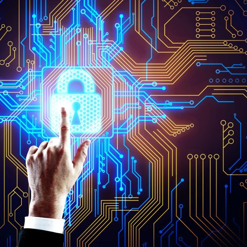 technology-secuity-interface-with-finger-on-key-2026-03-26-05-16-24-utc